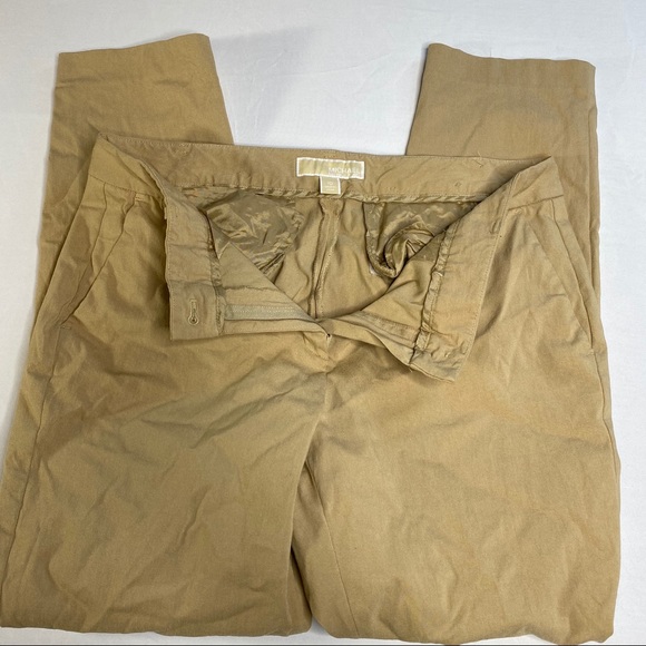 Michael Kors Tan straight Dress Pants Stretch Fit - Picture 6 of 7